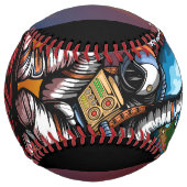 Balle De Softball Atlas Space Man (Dos)