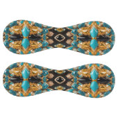 Balle de softball avec Bahamas Colors Design (Panneaux)