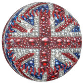 balle de softball avec British Colours Design (Devant gauche)
