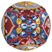 Balle De Softball Ball de softball avec design colombien (Dos)