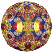 Balle De Softball Ball de softball avec design colombien (Dos)