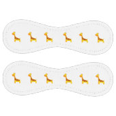 Balle De Softball Bande dessinée mignonne de girafe (Panneaux)