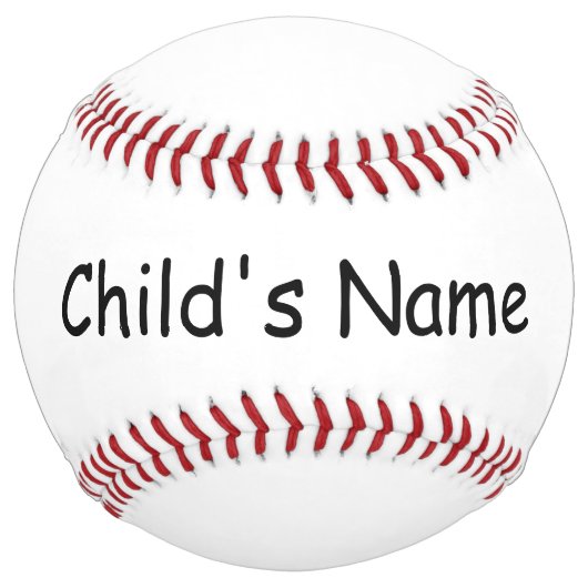Balle De Softball Baseball personnalisé (Devant)