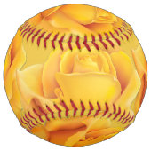 Balle De Softball Belle Rose Jaune (Dos)