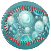 Balle De Softball Beluga Bubbles (personalize) (Devant gauche)