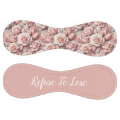 Balle De Softball Better in Pink Roses (personalize) (Panneaux)