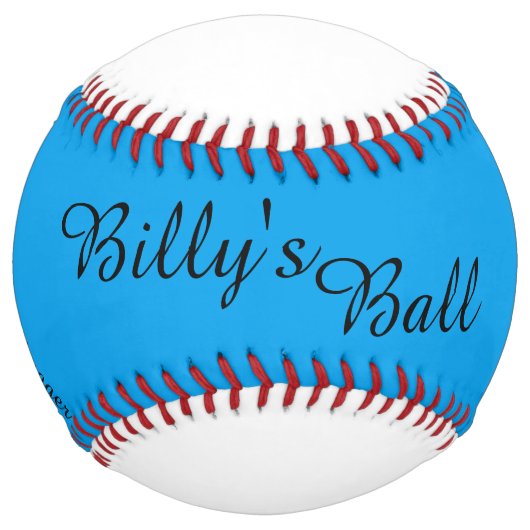 Balle De Softball Billy's Ball 2 (Devant)