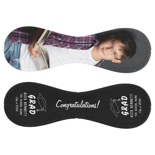 Balle De Softball Black Félicitations Graduate Graduate Photo (Panneaux)