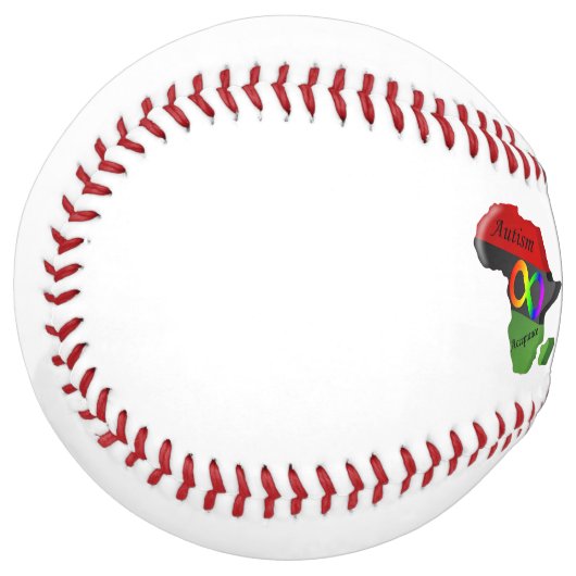 Balle De Softball #BlackAutisticJoy Softball (Devant gauche)