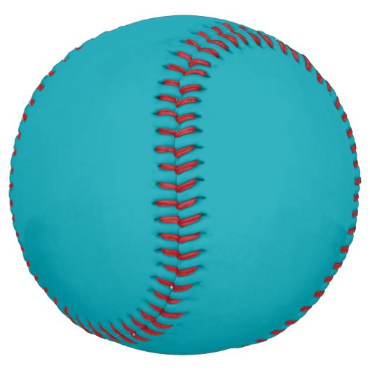Balle De Softball Bleu (Incliné)
