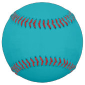 Balle De Softball Bleu (Devant)