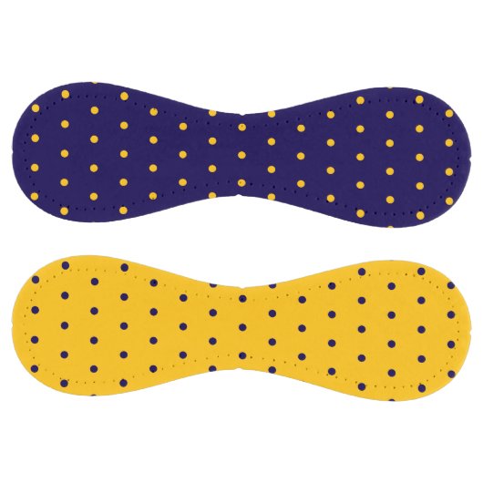 Balle De Softball Bleu foncé avec Motif orange jaune (Panneaux)