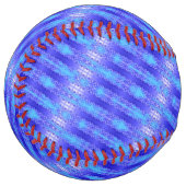 Balle De Softball Bleu Gris (Devant gauche)