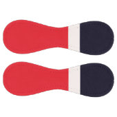 Balle De Softball Bleu Marine Avec Rouge (Panneaux)