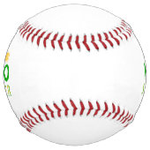 Balle De Softball Bonjour été (Devant)