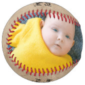 Balle De Softball Bonne première Fête des pères personnalisée l'un d (Devant gauche)