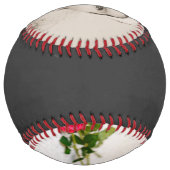 Balle De Softball Bonne première Fête des pères personnalisée sur me (Dos)