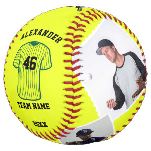 Balle De Softball Boule de softball personnalisée avec photos, nom e
