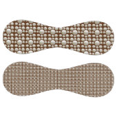 Balle De Softball Boules De Ping Blanc Sur Brown, (Panneaux)