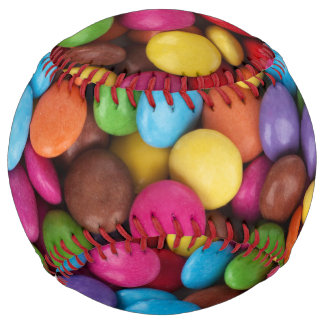 Balle De Softball boutons chocolat