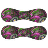 Balle De Softball Bowles De Pelouse Rose Et Vert, Softball (Panneaux)