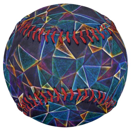 Balle De Softball Bulles cassées (Devant)