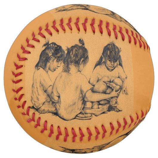 Balle De Softball Bunnies Plage (Devant gauche)