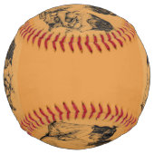 Balle De Softball Bunnies Plage (Dos)