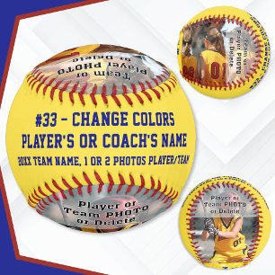 Balle De Softball Cadeaux pour Aînés de softball, Softball personnal