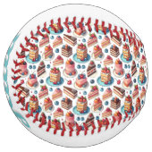 Balle De Softball Cake in Your Face (personalize) (Devant gauche)