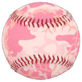 Balle De Softball Camouflage rose, Militaire, Armée (Devant)