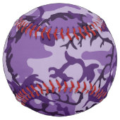 Balle De Softball Camouflage violet, Armée (Dos)