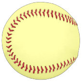Balle De Softball Canari (uni) (Devant gauche)