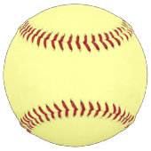 Balle De Softball Canari (uni) (Dos)