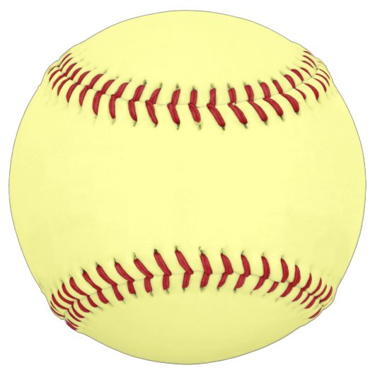 Balle De Softball Canari (uni) (Devant)