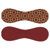 Balle De Softball Carré moderne Motif or (Panneaux)