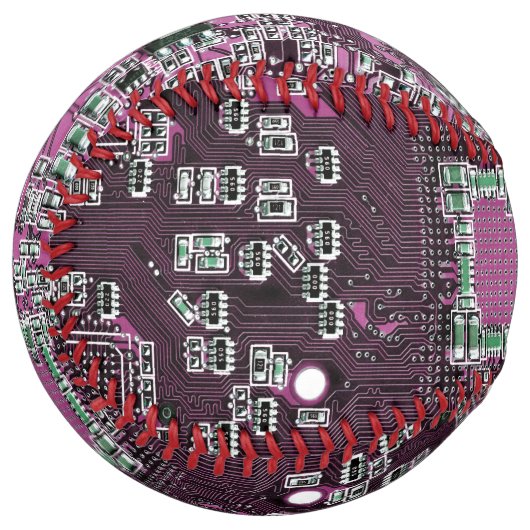 Balle De Softball Carte circuit imprimé circuit imprimé circuit viol (Devant gauche)