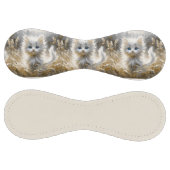 Balle De Softball Chaton blanc précieux (Panneaux)