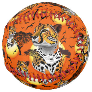 Balle De Softball Cheetah African Feline Wild Animal