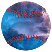 Balle De Softball Cieux orageux (Dos)