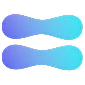 Balle De Softball Combinaison de couleurs bleu deux tons (Panneaux)