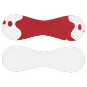 Balle De Softball Conception de softball rouge tomate Yin Yang perso (Panneaux)