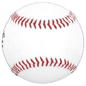 Balle De Softball Confirmation de cadeaux de softball pour filles (Devant)