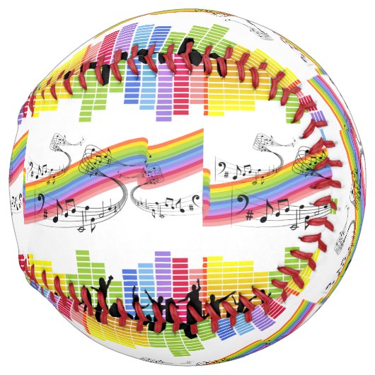 Balle De Softball Continuez à danser (Devant droit)