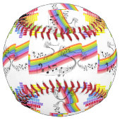 Balle De Softball Continuez à danser (Dos)