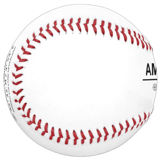 Balle De Softball Coordonnées Amsterdam (Devant gauche)