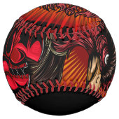 Balle De Softball Coq de boîte (Dos)