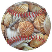 Balle De Softball Coquillages (Dos)
