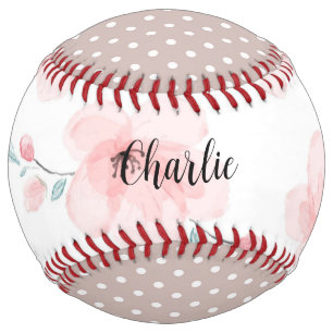 Balle De Softball Cottage Charm Collection - Softball personnalisé