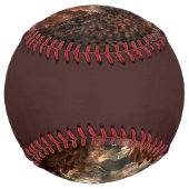 Balle De Softball Couches de cristaux avec teinte rustique (Dos)